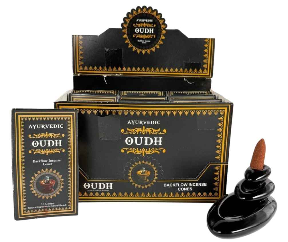 Ayurvedic Oudh Incense Backflow Cones